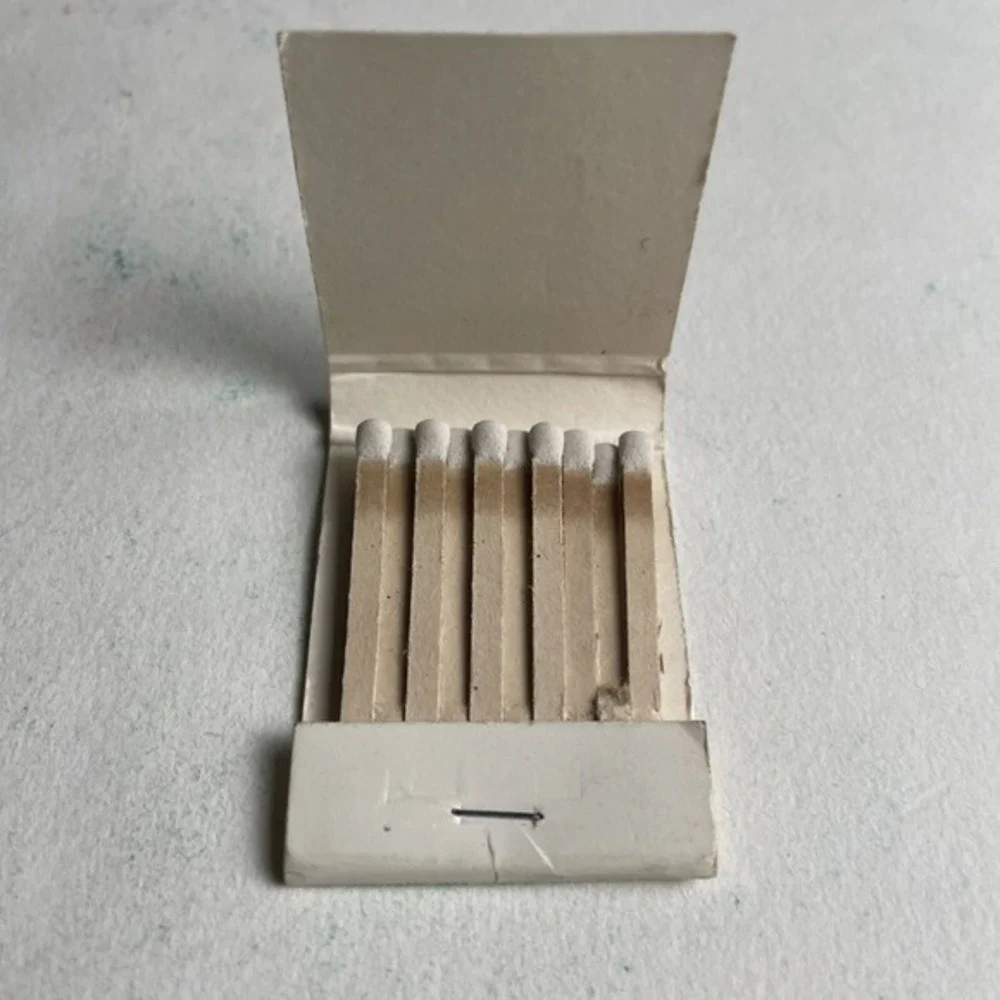Vintage Matchbook Langan's Fine Food & Spirits NYC Rare Bar Restaurant